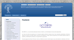 Desktop Screenshot of biodepur.es